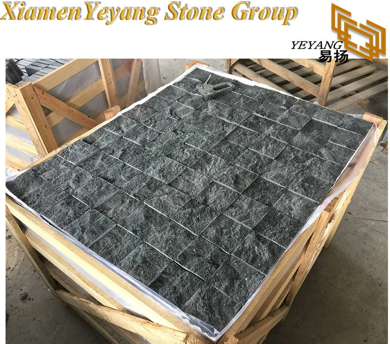 Honed Black Balsalt Stone Tiles for Pavers/Paving/Tombstone/Mosaic