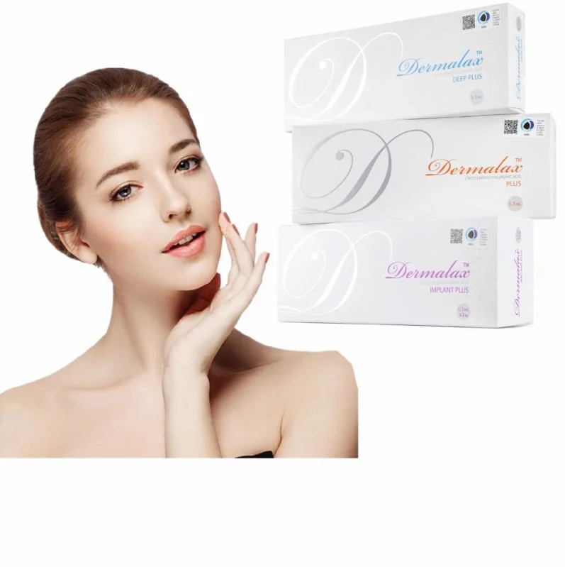 Korea Original Dermalax 1.1ml Cross Linked Collagen Gel Ha Injectable Hyaluronic Acid Dermal Filler for Nose Lip