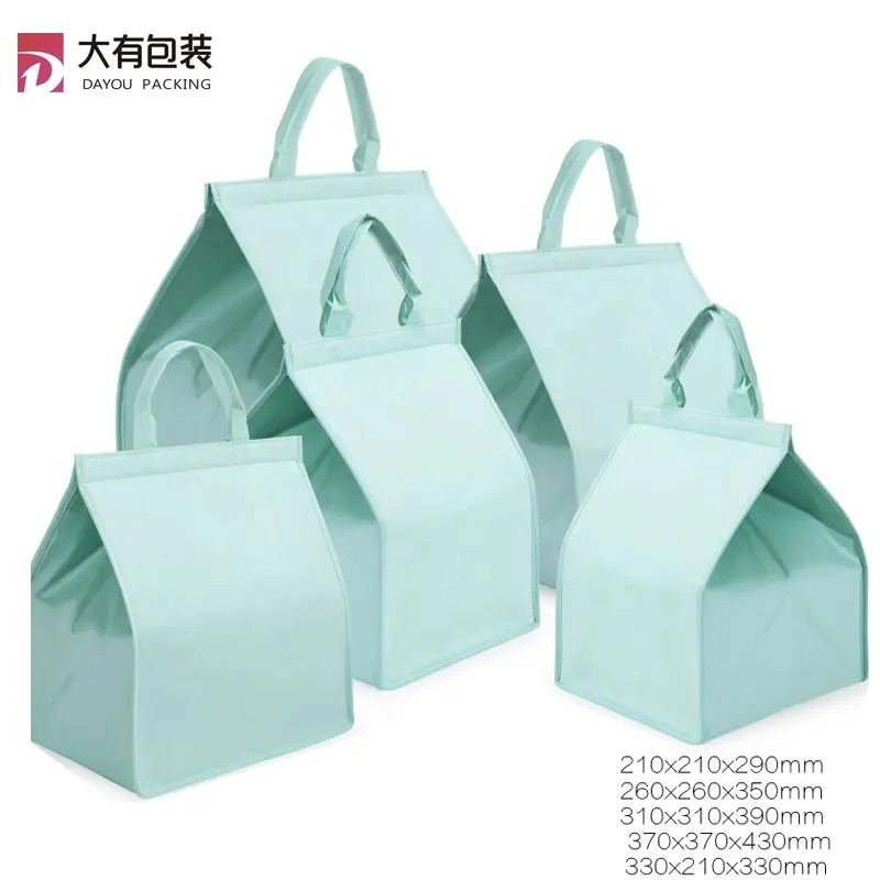 Top Quality Customized New Insulated Lunch Thermal Non Woven Food Delivery Cooler Bag, Promotion Portable Wine Cooler Bag