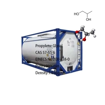 Proveedor de fábrica Propylene Glycol/PG, no. De CAS: 57-55-6