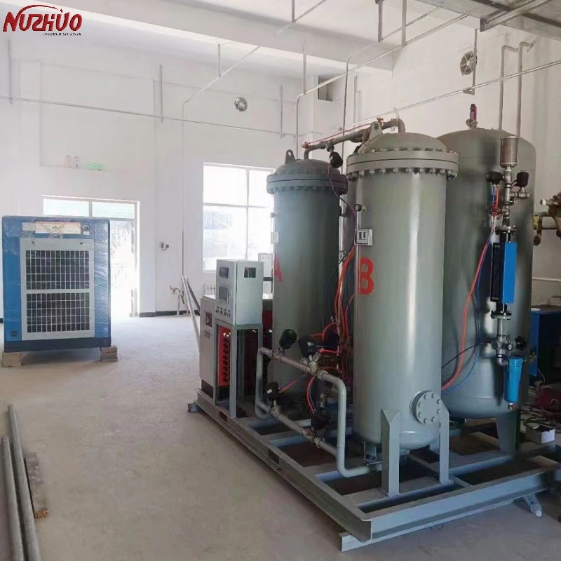 Nuzhuo Skid montado máquina productora de nitrógeno N2 planta de generación de gas