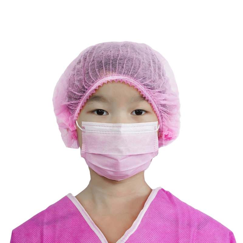Daily Use Protective Light Blue Color Comfortable Disposable 3 Layer Earloop Face Mask for Children Against The Dust, Droplet, and Virus