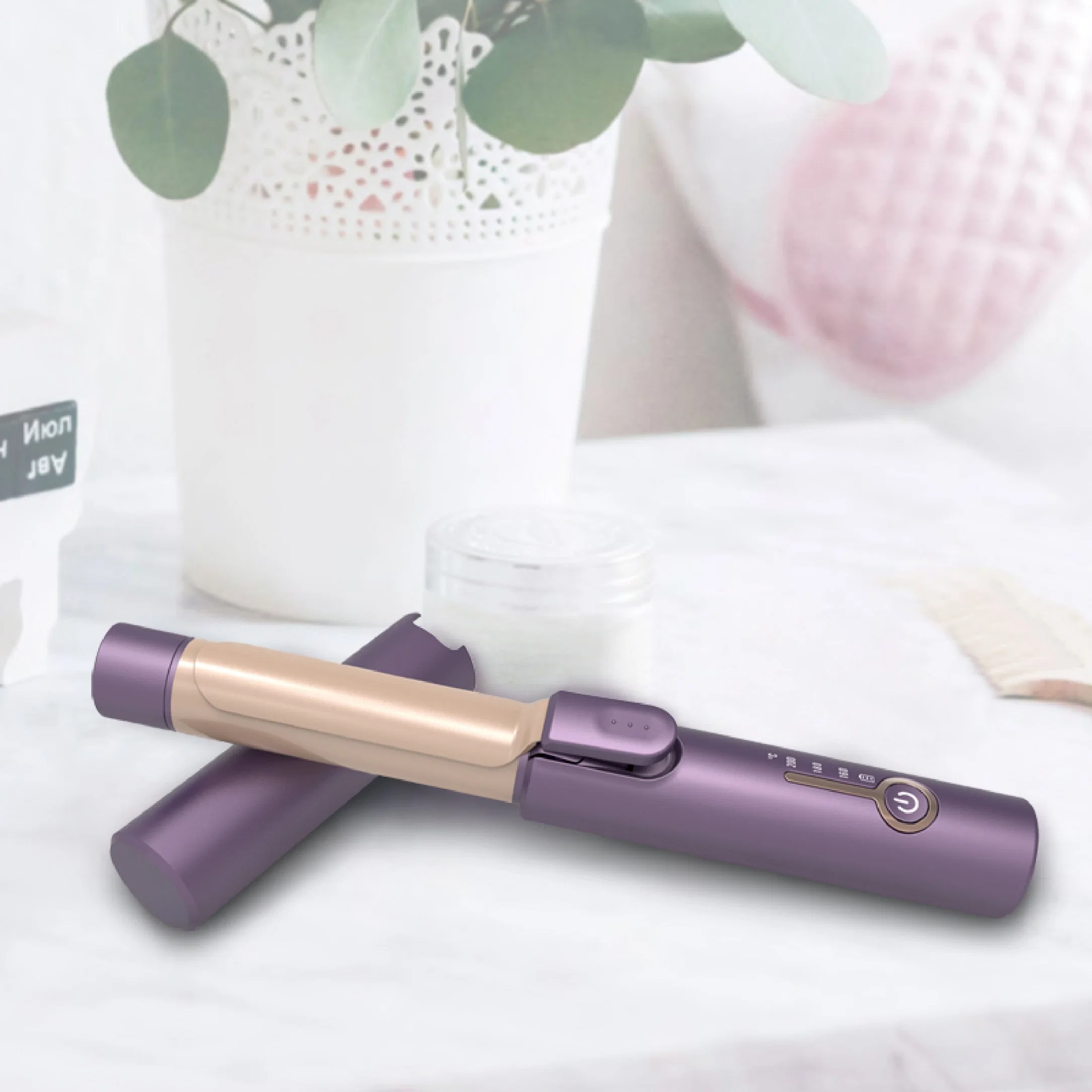 New Fashion Beauty Tools USB Wireless Portable Hair Curling Iron