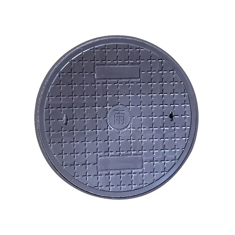 Customized Sewage Rainwater Round Waterproof Composite Resin FRP Manhole Cover