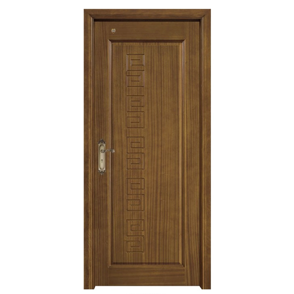 Hot Sale Solid Wooden MDF PVC Panel Sliding Security Modern Interior Manufacturers Door