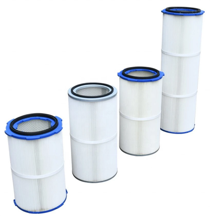 325*600mm/ 660mm/900mm Powder Booth Dust Removal Filter Element Cartridge Filter