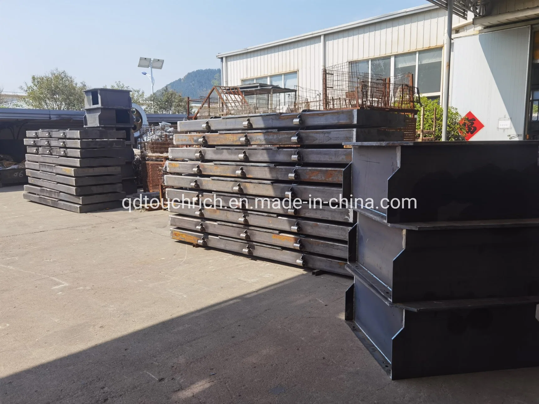 China Steel Fabrication Company Custom Heavy Welding Metal Frame Processing