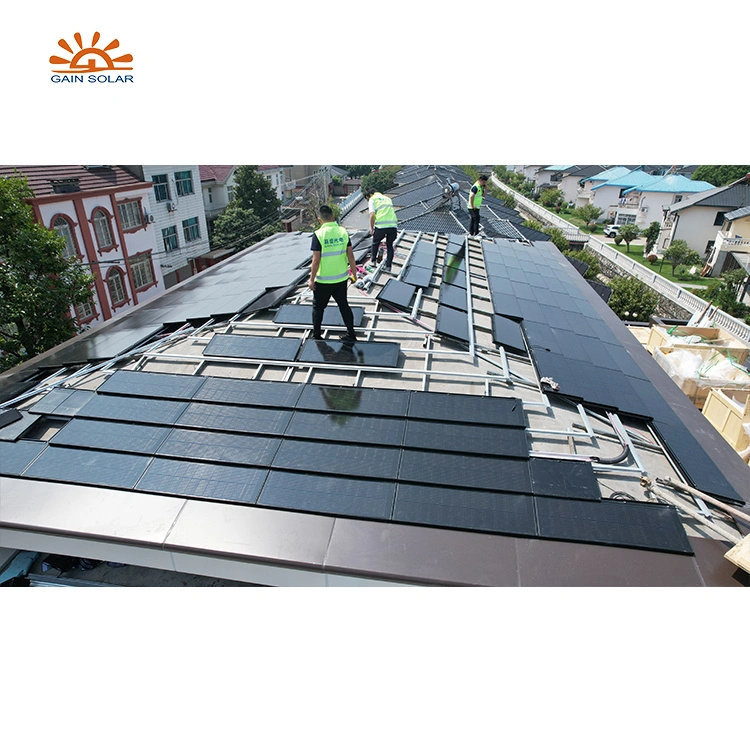 Solar Energy Roof Tile Light Outdoor Solar Panel System off-Grid System