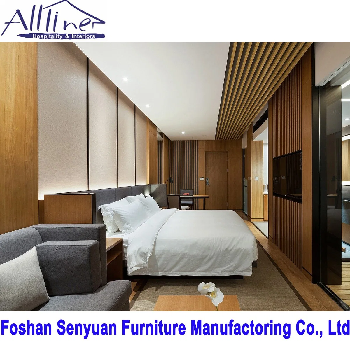 Nice Design Wooden Hotel Standard Hotel Room Furniture