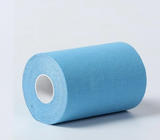 Manufacture ISO13485 Approved Colorful Adhesive Medical Products Cohesive Body Tape Elastic Cotton Bandage