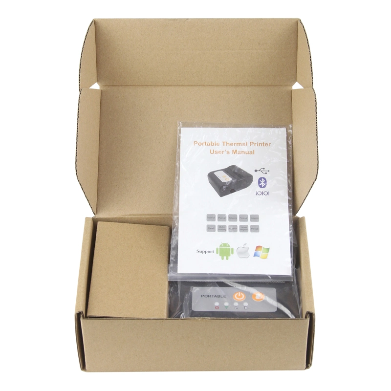 Portable Mobile Thermal Printer for Receipt and Label Printing