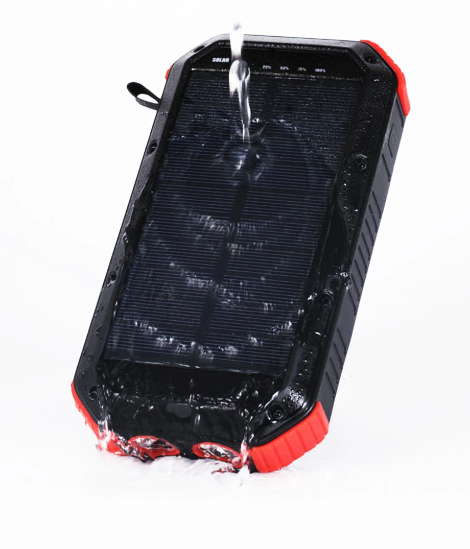 Solar Charger Power Bank Fast Charging - 30000mAh Portable Solar Phone Battery Panel Charger