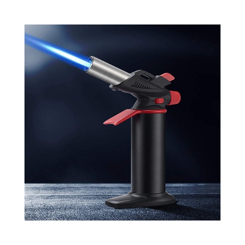 Torche de cuisine étanche rechargeable au butane, allumeur électronique personnalisé, briquet à gaz en forme de pistolet, outils longs à jet USB pour briquet de cuisine.