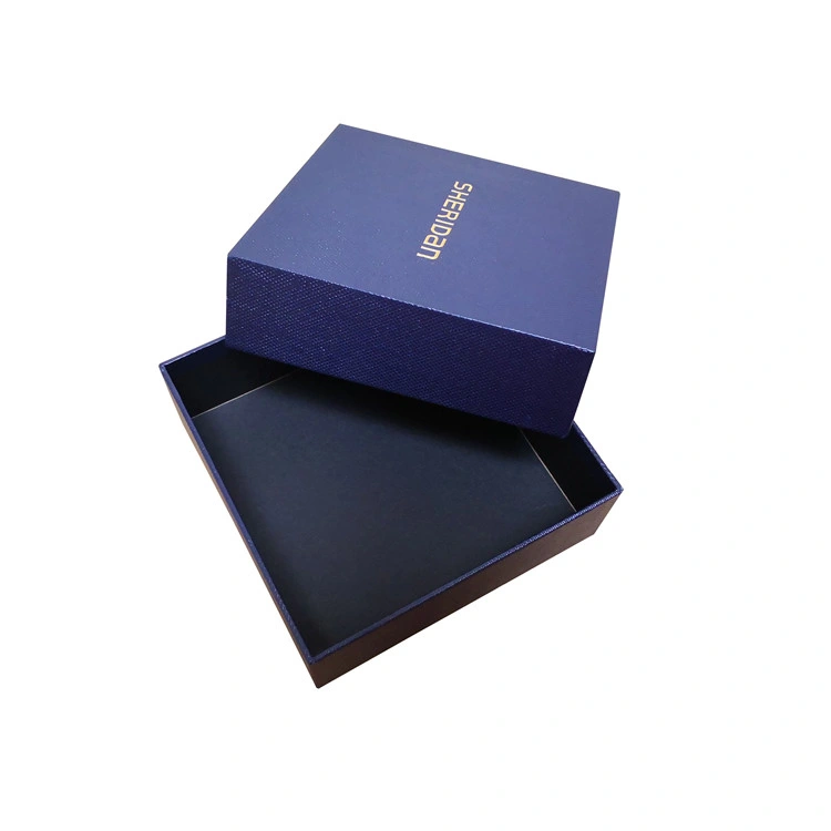 Custom дизайн роскошь квадратных мелованная бумага картонную коробку с жесткой рамой квадратные картонные коробки с крышками