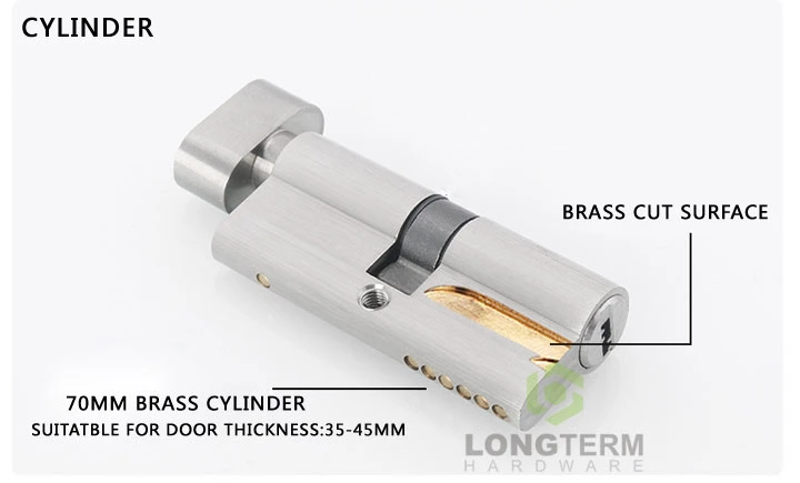 Strong Anti-Rust 304 Stainless Steel Home Security Bedroom Entry Door Handle Lock