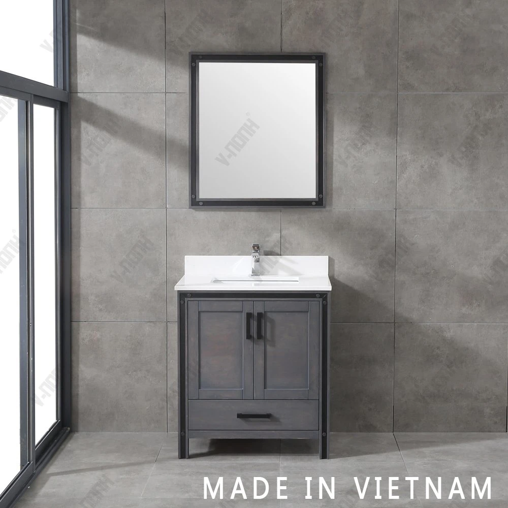 Vietnam Wholesale Freestanding Wooden Bathroom Vanity Accessories