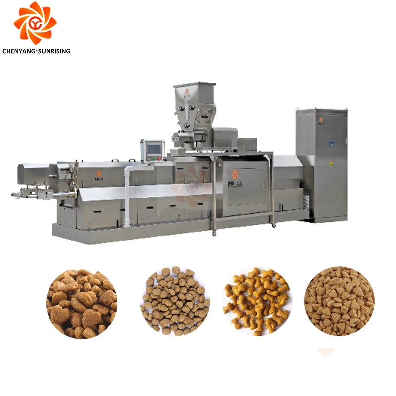 Alimentation animale de haute qualité Pellet ligne de production nourriture pour chiens Extrusion machine de fabrication automatique
