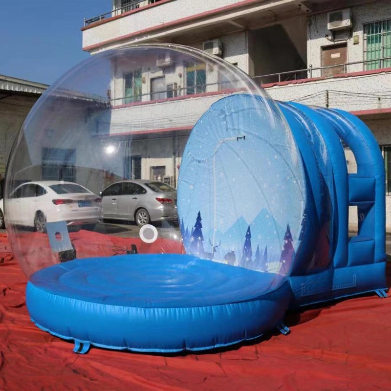 Buena calidad Inflatable barato Bounce House Tamaño humano bola de nieve