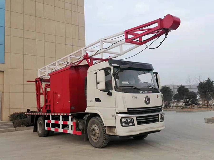 Oil Production Truck Oil Field 4*4 6*4 Shacman Yuchai Engine