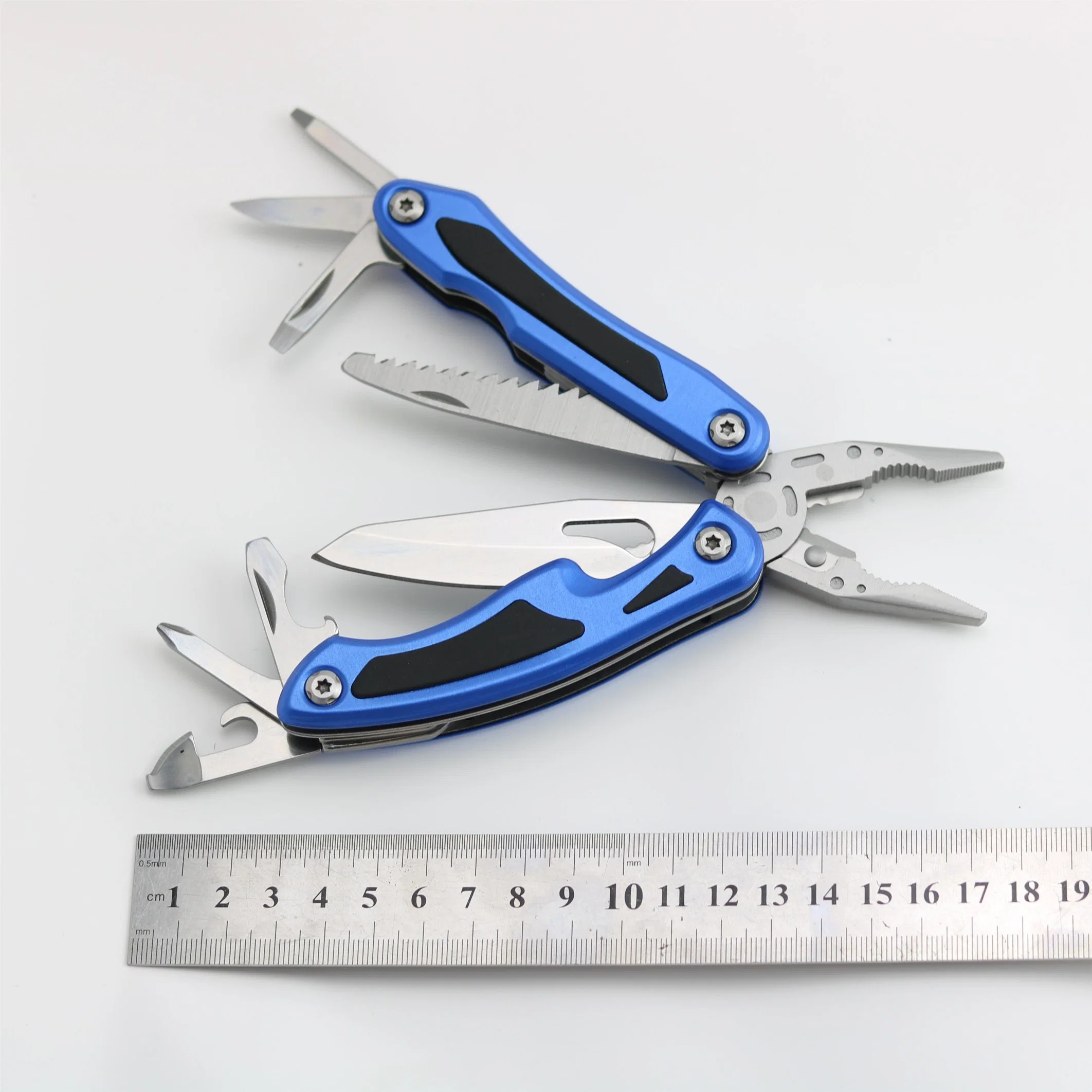 Bestückte Multi Zange Edelstahl Hand Werkzeug Multi Tool Zange Set mit Schraubendreherbit, klappbaren Messerzangen