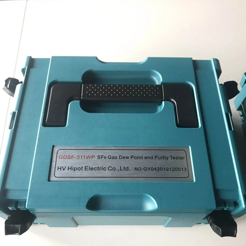 Medidor de punto de rocío de gas SF6 de envío rápido Equipo de prueba de humedad de gas