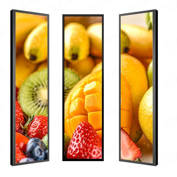 Hot Selling Customized Size IPS 28 Inch TFT Stretched Bar Type Wholesale/Supplier Android Rk3288/Rk3568/Rk3399/Rk3566 Quad-Core 64-Bit Shelf Ultra Wide LCD Display