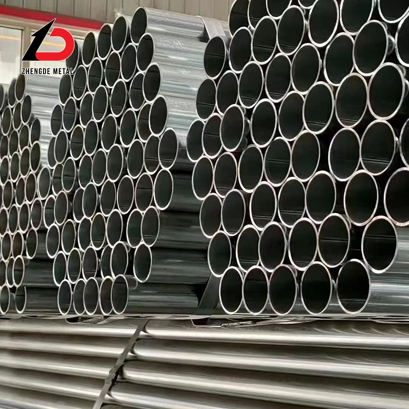 Wholesale/Supplier Hot DIP Gi Seamless Galvanized Round Steel Pipe ASTM A106 Sch 40 ERW Gi Iron Tube