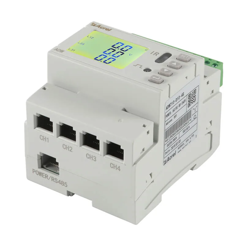 Acrel Adw Series Four Channels of Three Phase Power Meter for Smart Cities