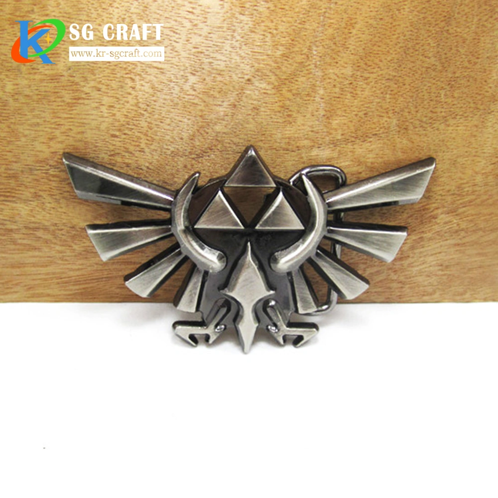 Factory Promotion Wholesale/Supplier Fashion Custom Made Design Logo Zinc Alloy Soft Enamel 3D Man Military Metal Belt Buckle