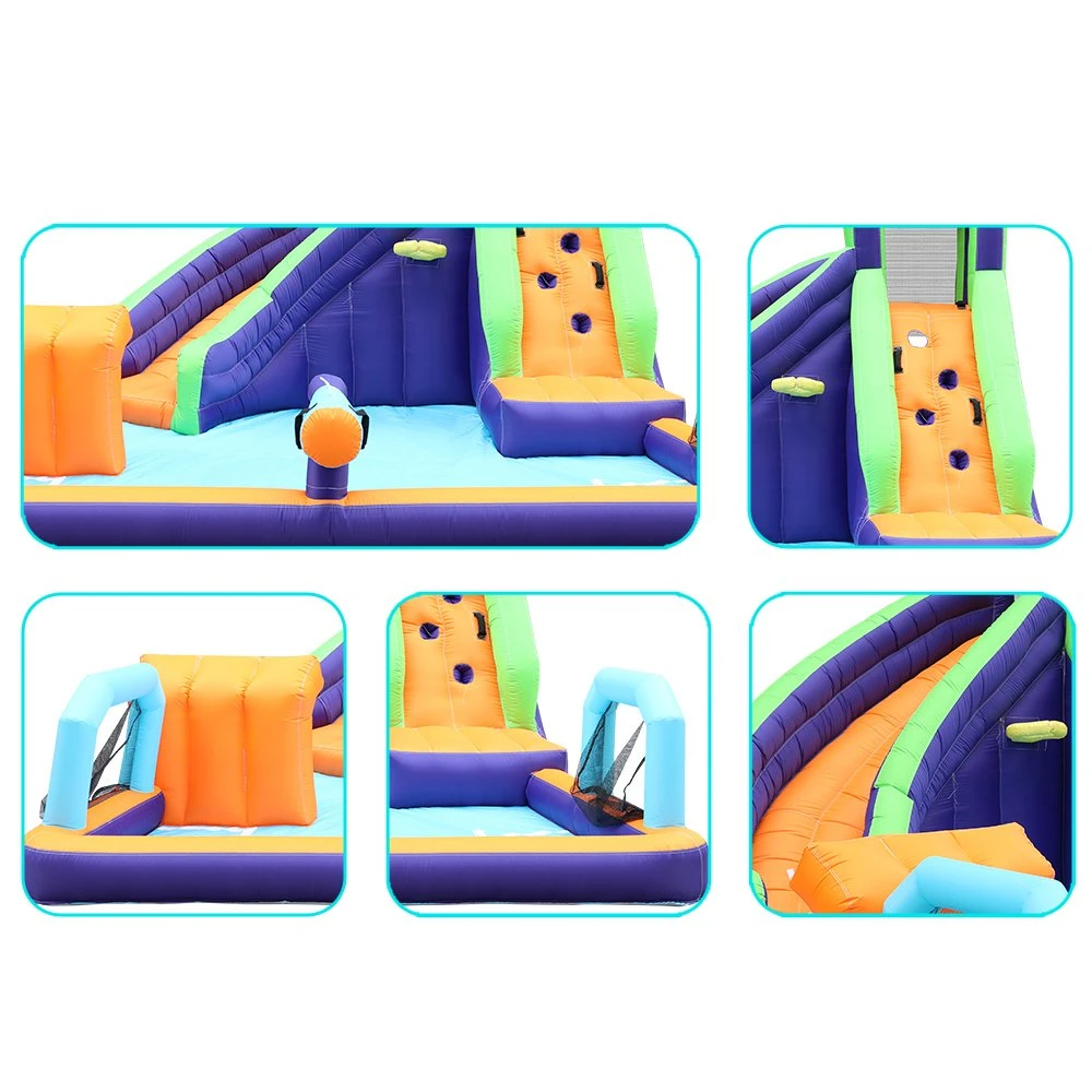 Customized Inflatable Bouncy Castle with Water Slide, Inflatable Jumping Castle, OEM Inflatable Castle for Sale