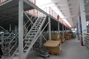 Steel Structure Mezzanine Racking with High Loading Capacity