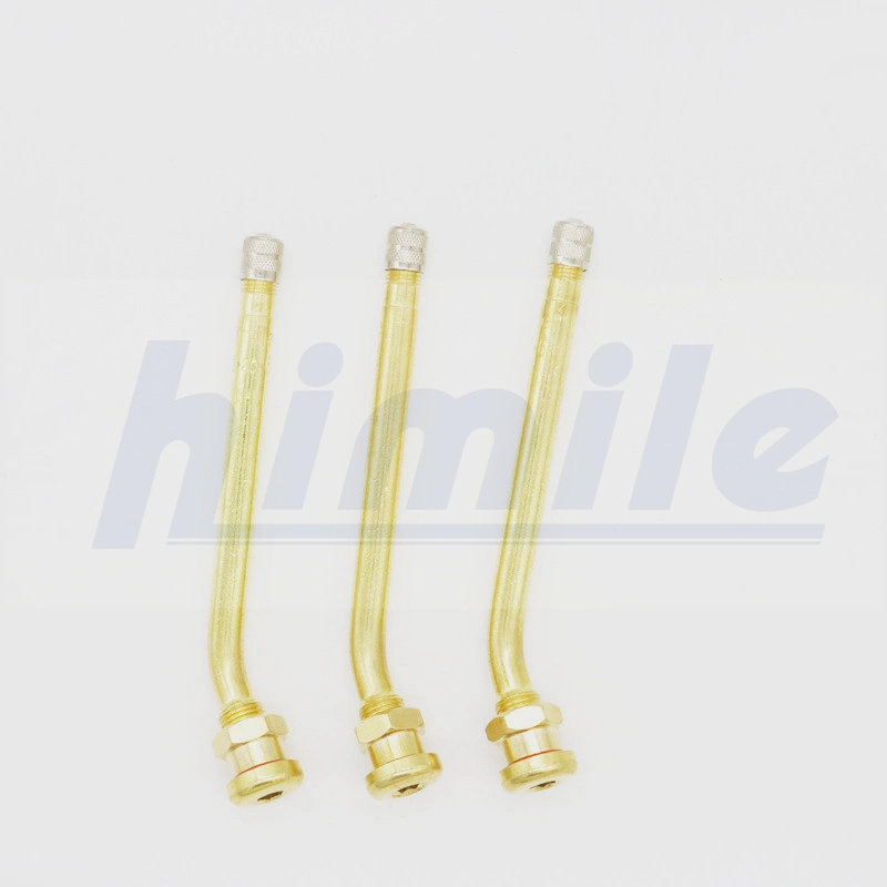 Himile Car/Auto Accessory V3-20 Series Tubeless Clamp-in Copper/Brass Air Inflator Tire Valve For Truck and Bus V3-20-6