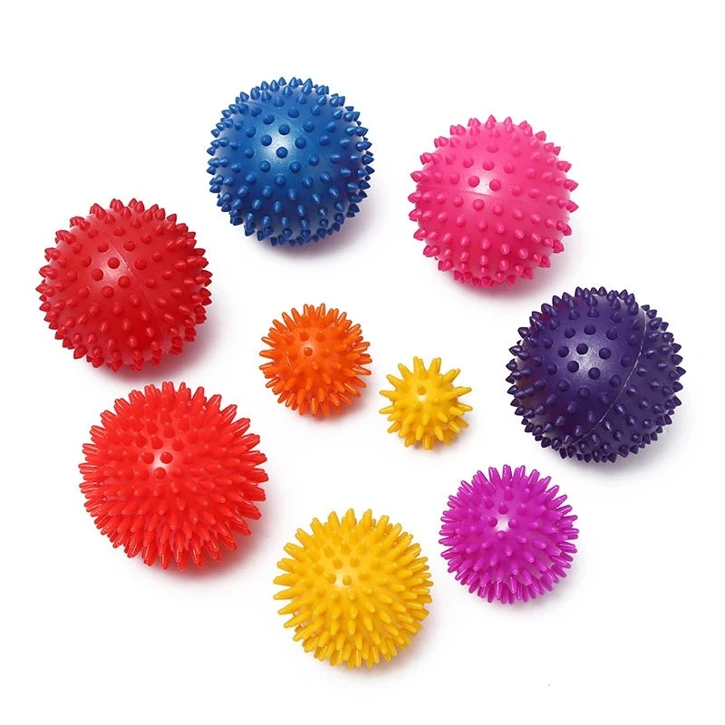 Eco-Friendly PVC Spiky Massage Ball, Body Massage, Prick Ball for Sore Muscle Relaxation in Fitness and Exercise