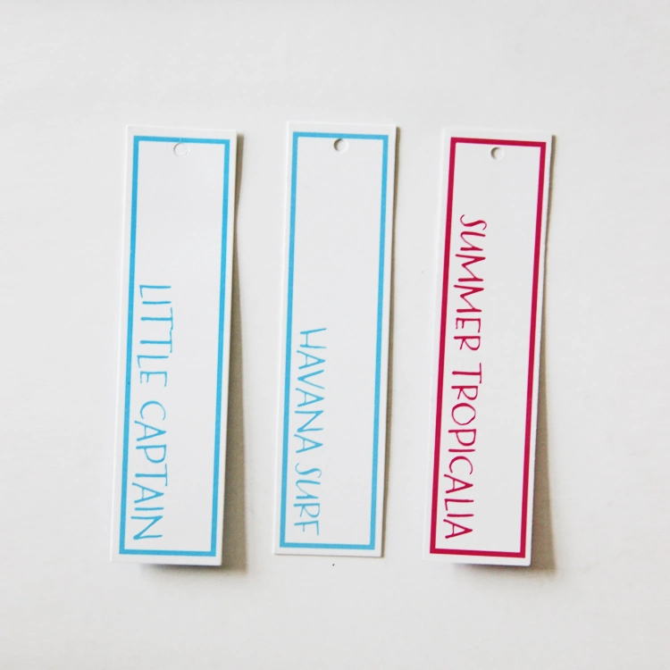 Custom Hang Paper Tag Labels Tags for Clothes Garment Clothing Hang Tags