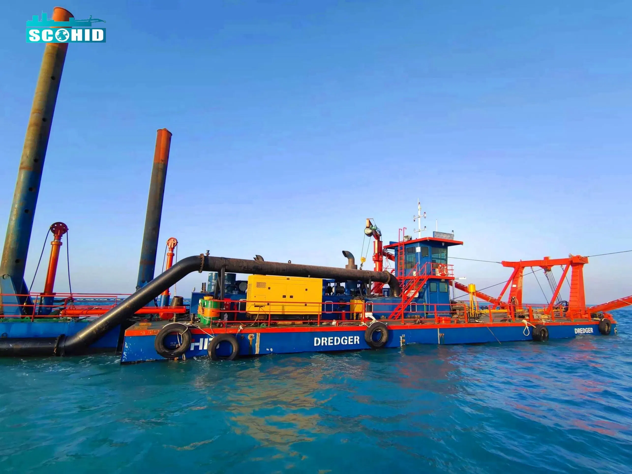 High quality/High cost performance Equipment 28 Inch 7000m3/H Cutter Suction Dredger Vessel in Stock From Sco HID