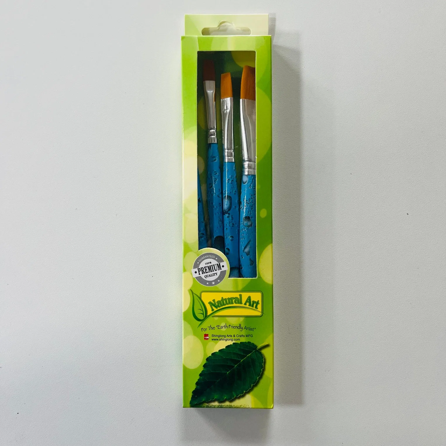 Synthetic Hair Wooden Handle Paint Brushes