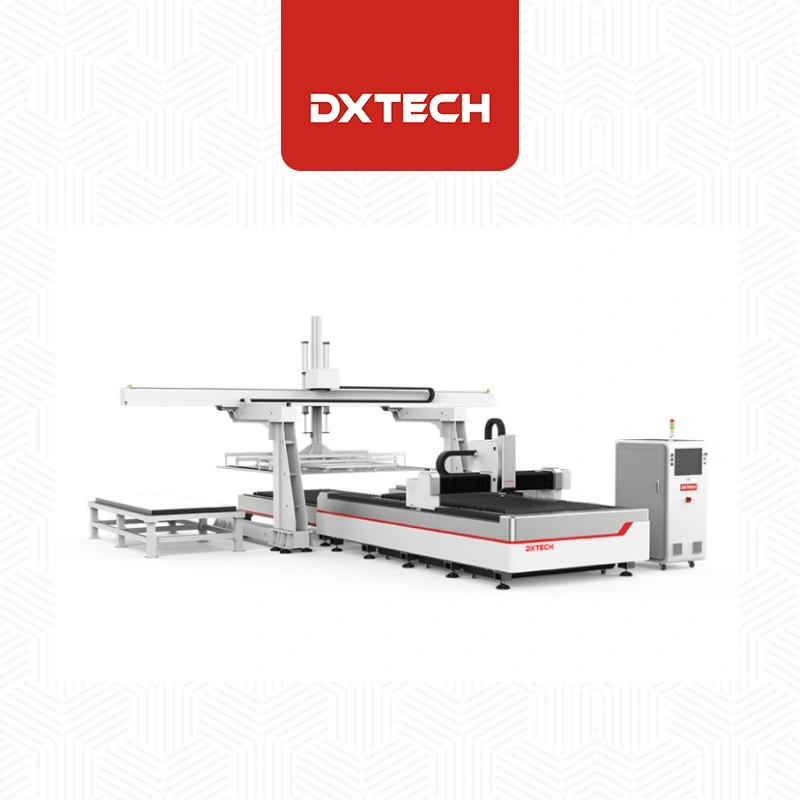 Die CNC Faserlaser schneiden 1000W 3000W 6000W Medium Sheet Metall Laden und Entladen Faser Laser Schneidemaschine für Metall