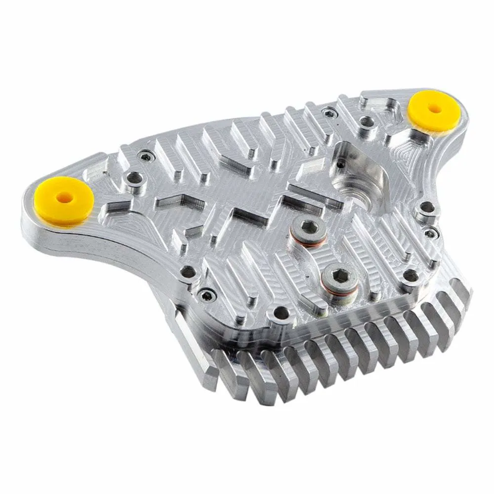 Precision Custom Made CNC Machining Milling Billet Aluminum Rear Differential Housing Cover