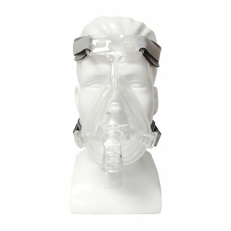 Silikon CPAP Vollgesichtsmaske Erwachsene große NIV Gesichtsmaske BiPAP Gesichtsmaske Hersteller ISO13458