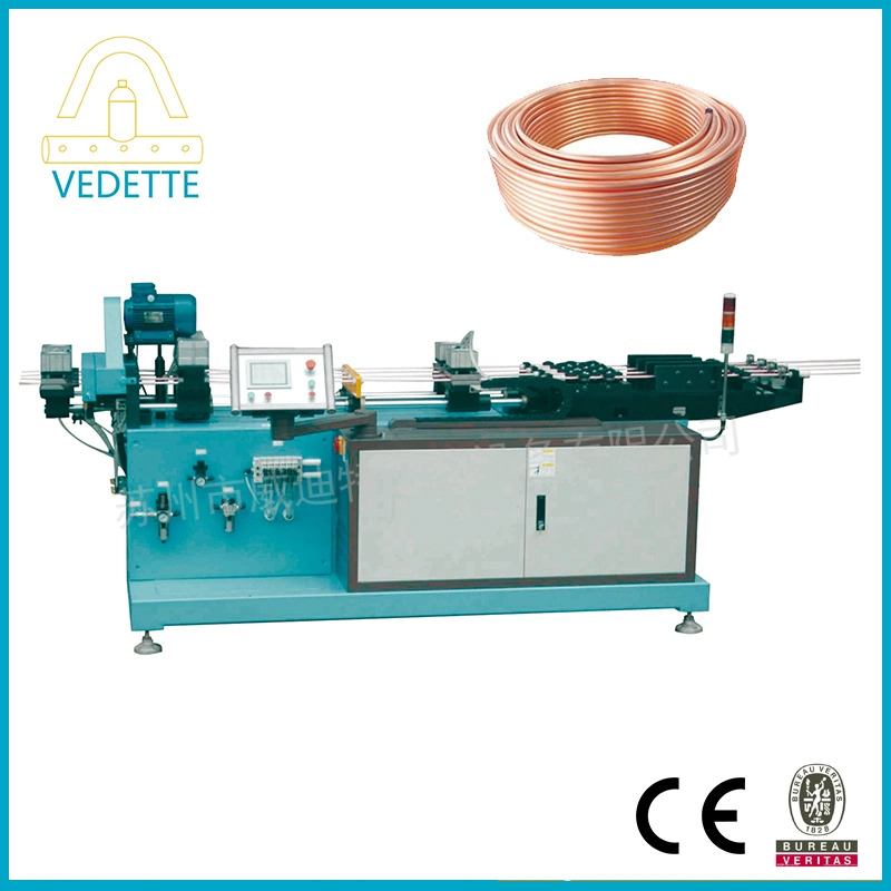 Coil Copper Straightening &Chip-Less Cutting Machine for Heat Exchanger and Refrigeration