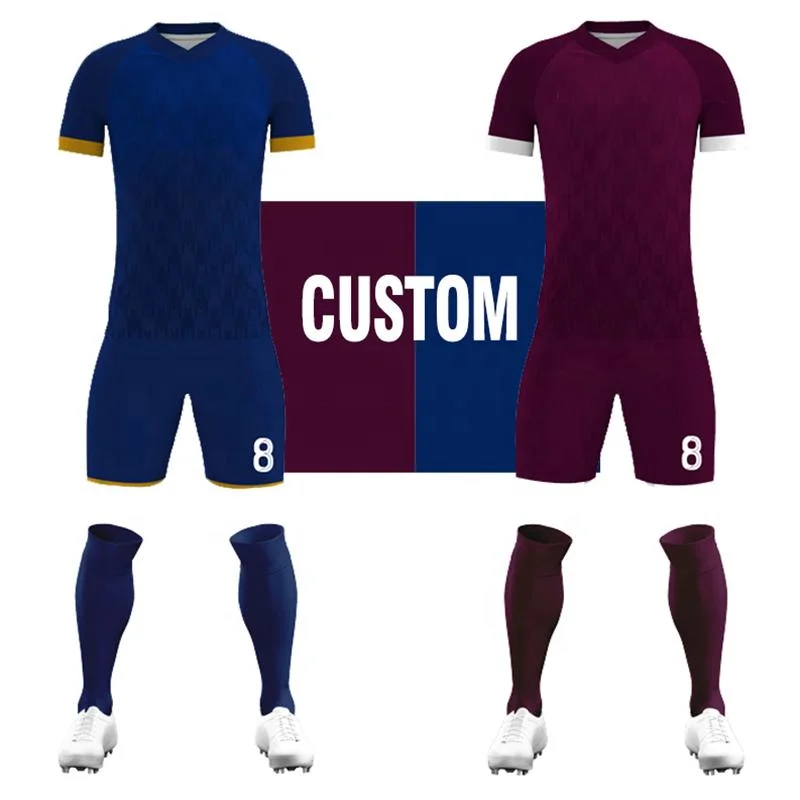 Benutzerdefinierte Logo Sublimation Fußball Uniform Großhandel OEM Design Fußball-Trikot