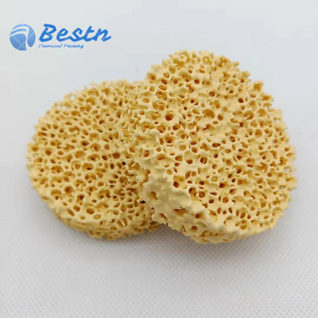 Alumina Porous Ceramic Foam Filter Plate for Foundry