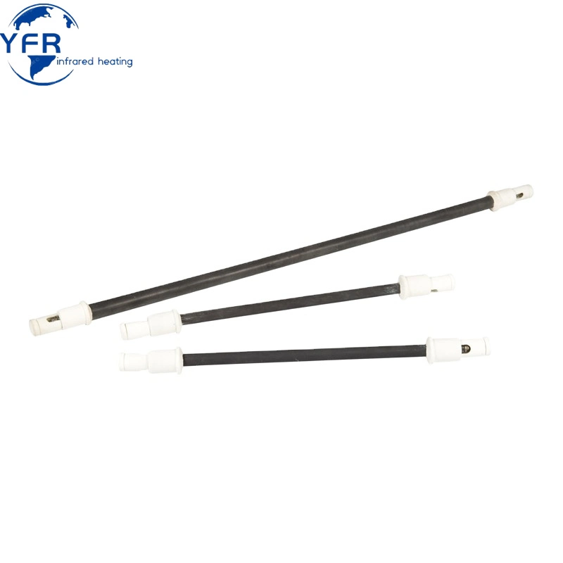 300W 230V IR Heating Element Black Ceramic Infrared Sauna Heater Tube