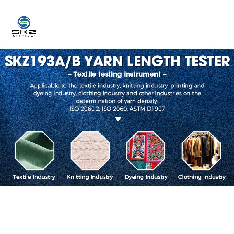 Skz193 Yarn Course Length Tester Counter Measuring Instrument