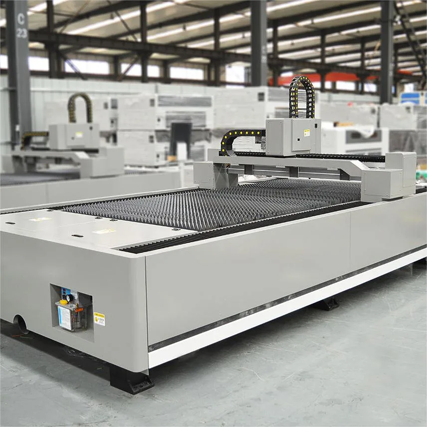 Fiber Laser Cutting Machine 1kw 1.5kw 2kw 3kw 4kw 6kw 8kw with Rotary Axis for Cutting Plates and Pipes