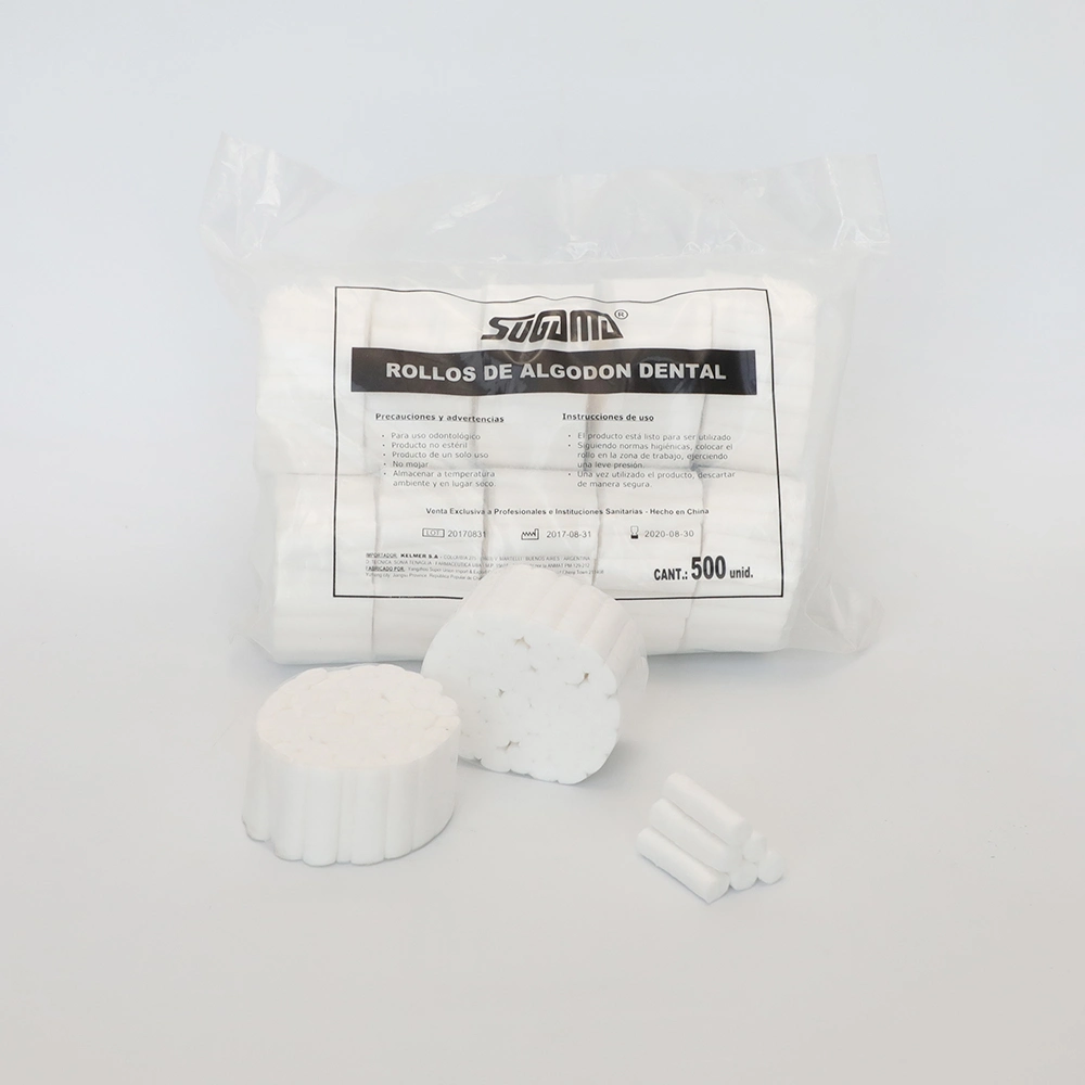 Used for Cleaning Oral Wound CE Approved Materials Cotton Dental Roll