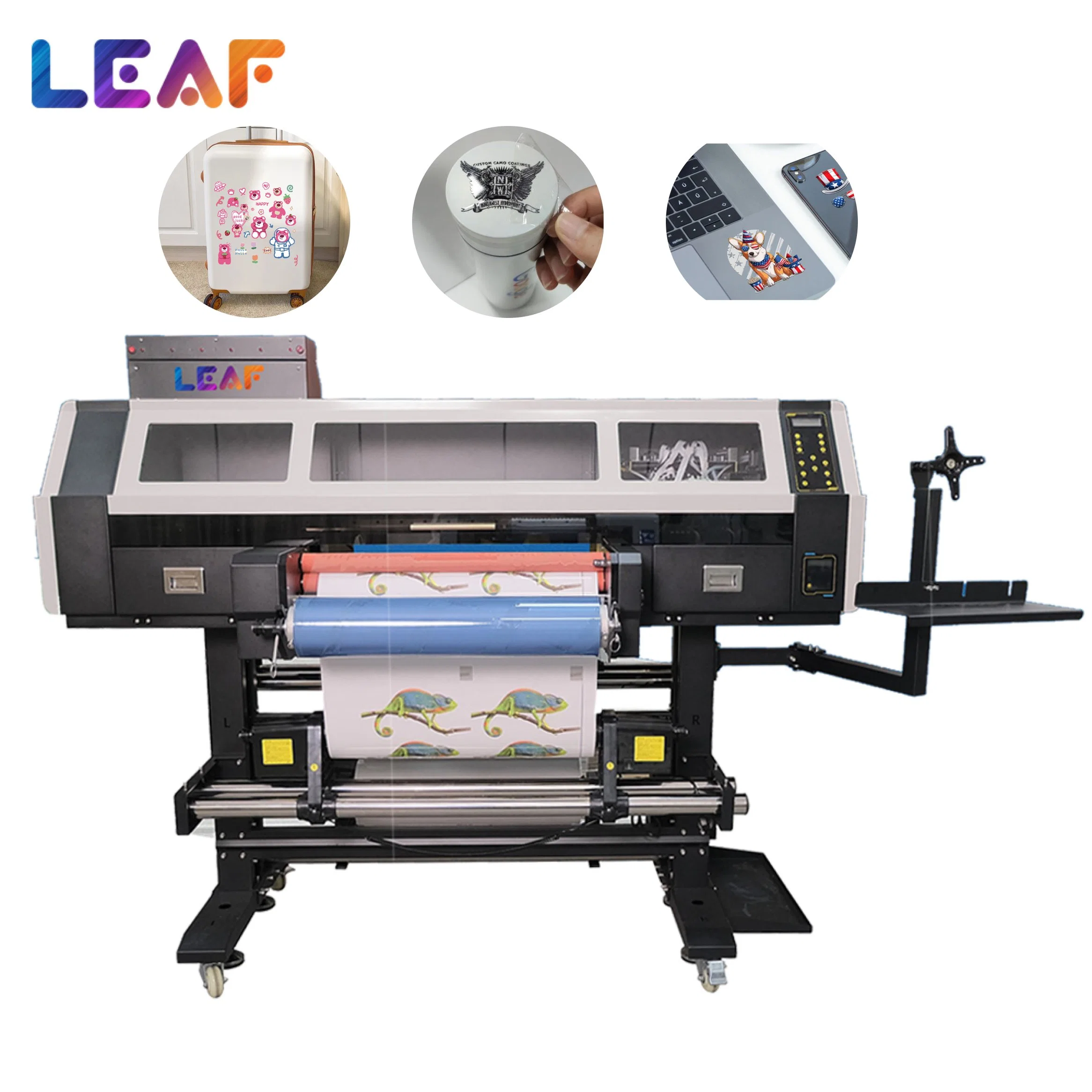 Leaf A1 UV Dtf Printer All in One 3PCS I3200-U1 60 Cm UV Dtf Sticker Printer for Gifts