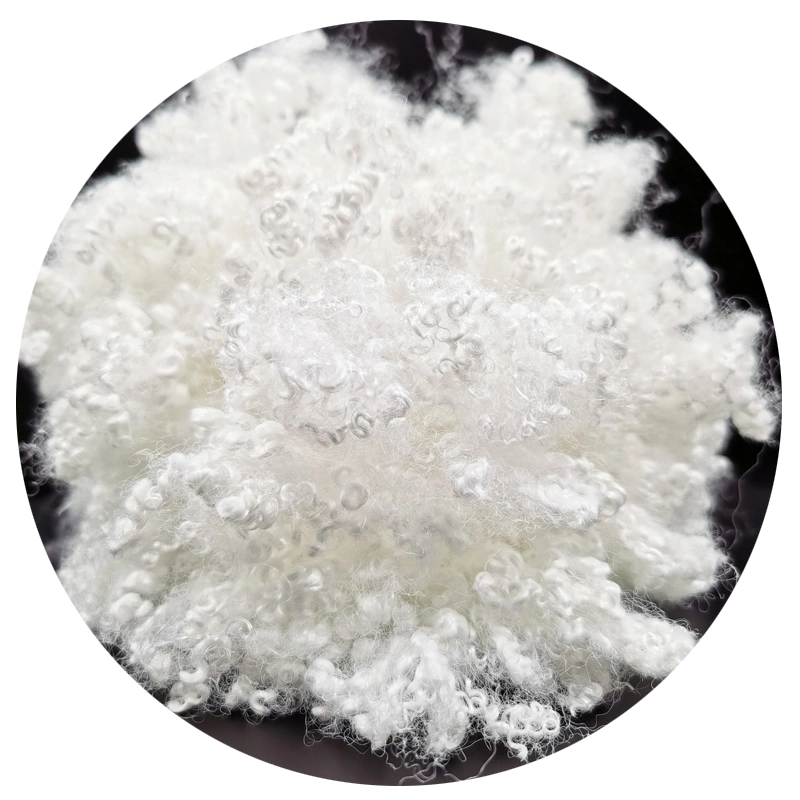 7D 15D Polyester Staple Fiber for Filling Materials Polyester Fiber