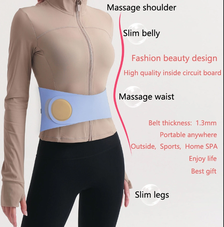 Waist Back Heating Massage Belt with Nature Herb Red Light Therapy Health Care