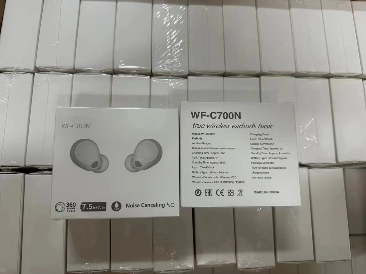 Sonying WF-C700n Bluetooth inalámbrico 5,0 móvil Dual Call estéreo Universal Auricular